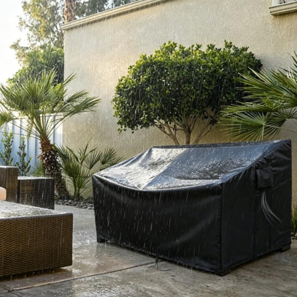 Outdoor Furniture Fabric Waterproof - Penutup Sofa Patio Tahan Lama Anti