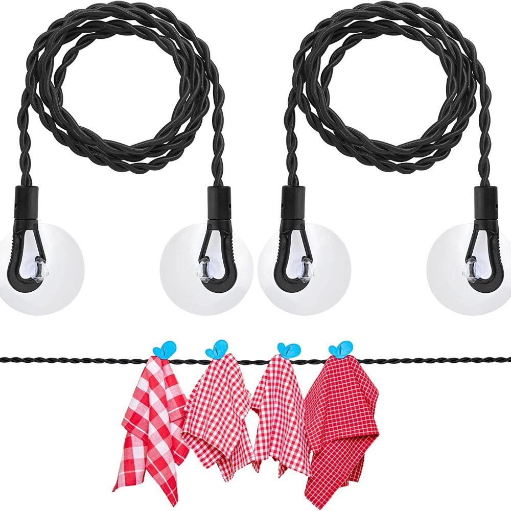 Outdoor Furniture Rope - Tali Jemuran Retractable dengan Desain Pengait