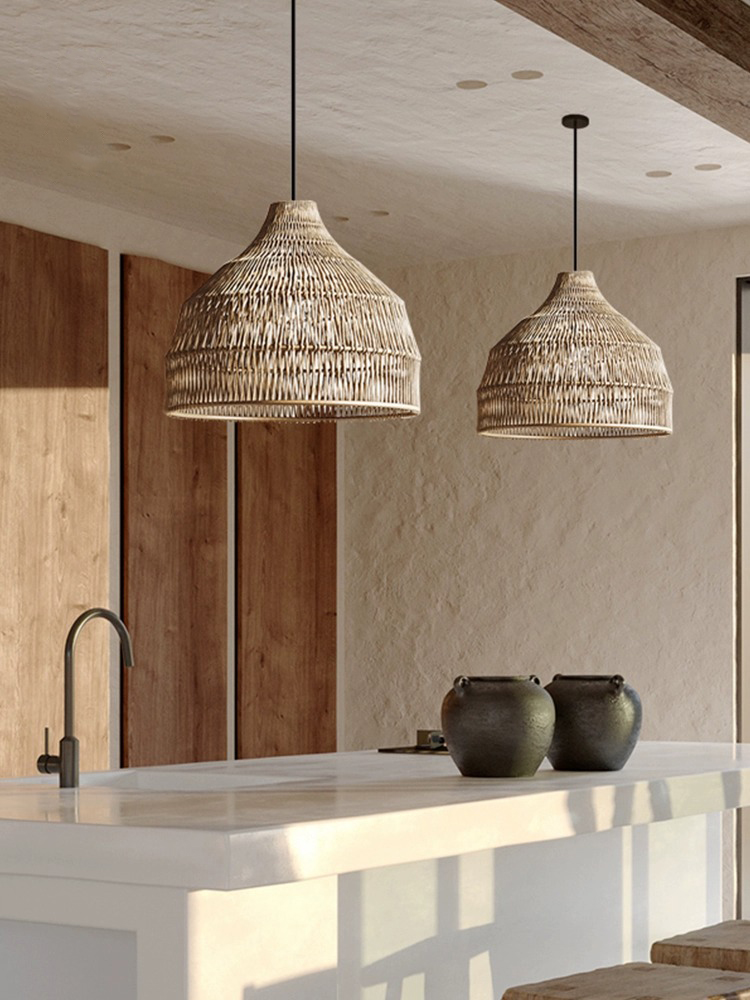 Lampu Gantung Rotan Kreatif Se - Outdoor Furniture Sale ulasan dan harga