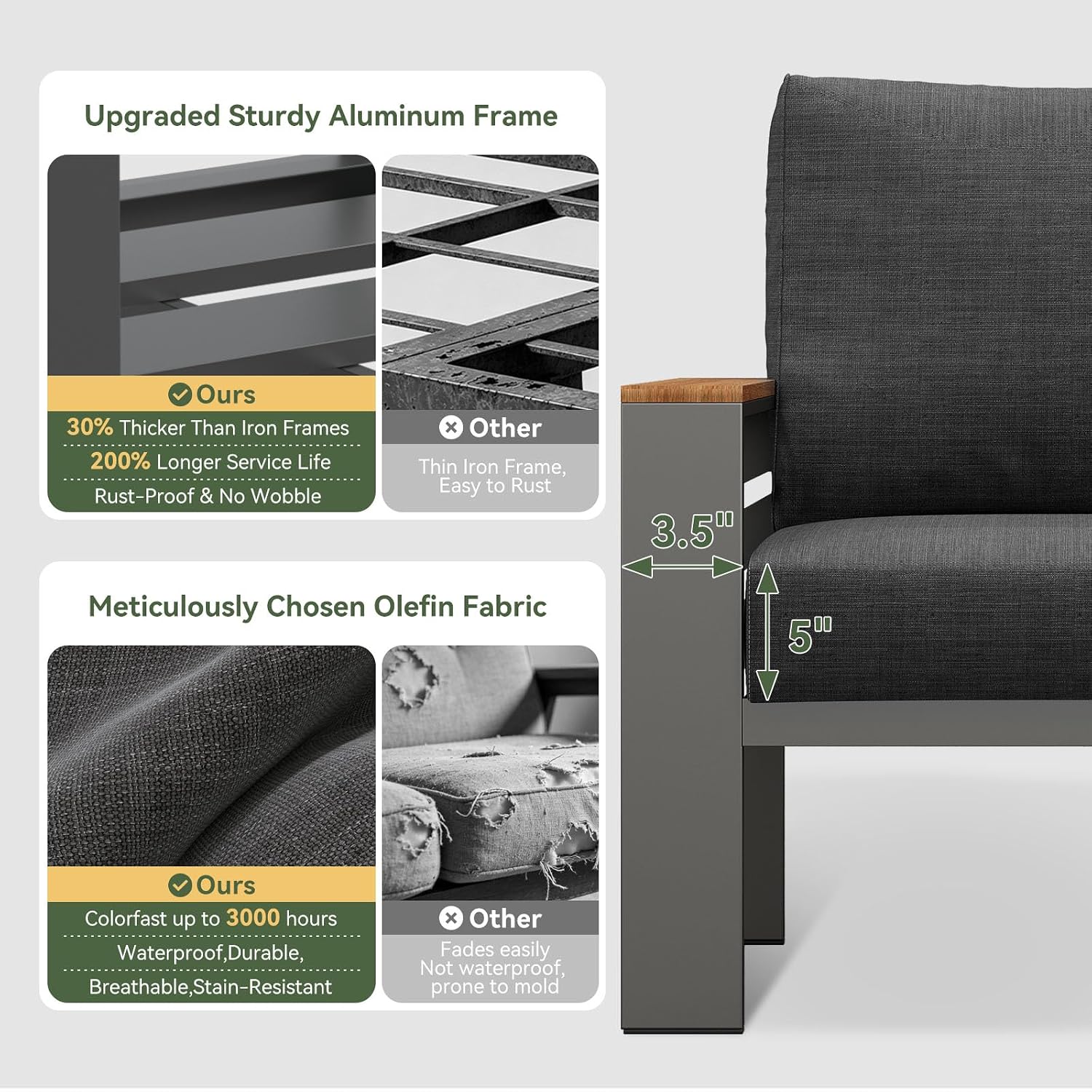 Set Furnitur Teras, Furnitur L - Outdoor Furniture Sale ulasan dan harga