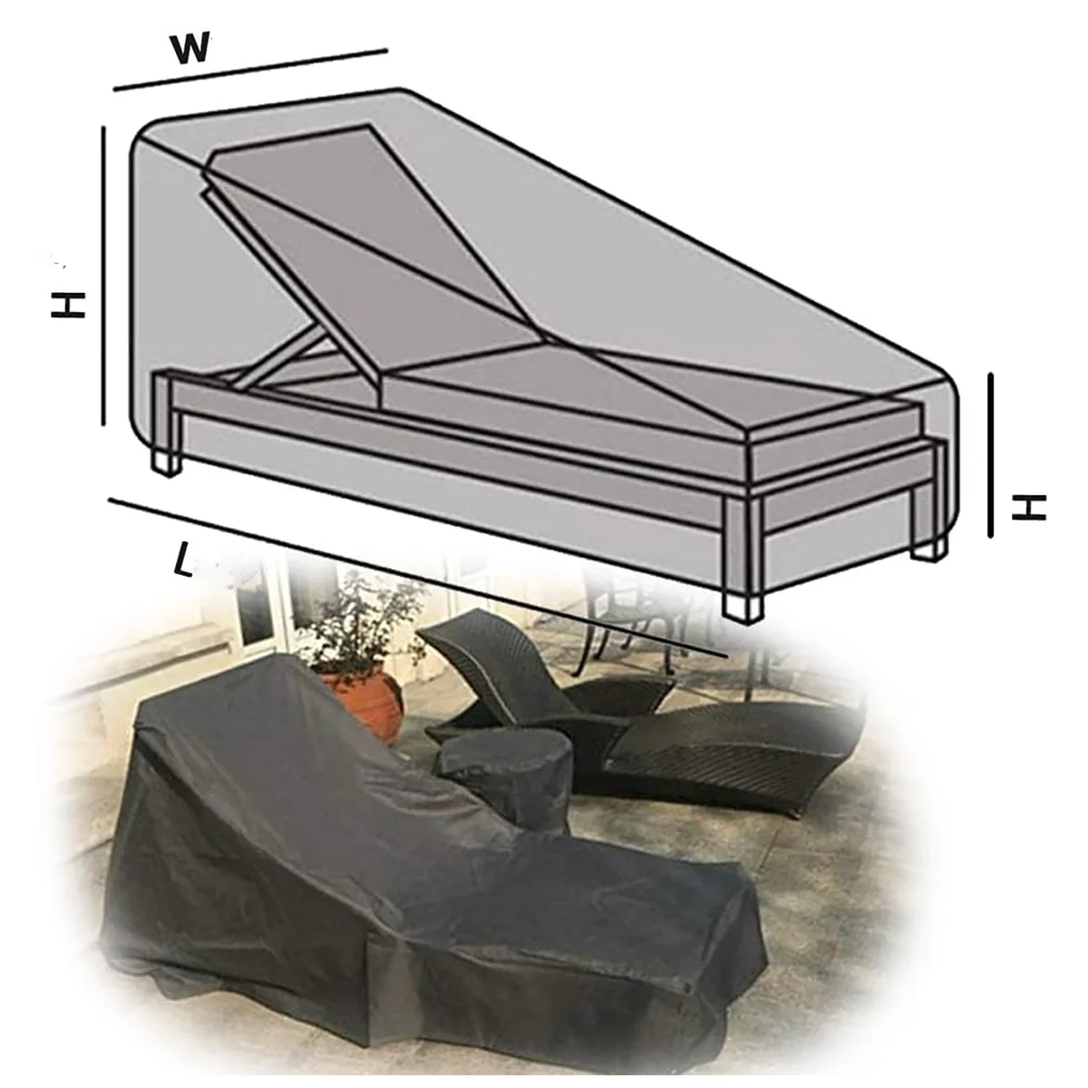 Sarung Kursi Santai dari Kain  - Outdoor Furniture Fabric Waterproof ulasan dan harga