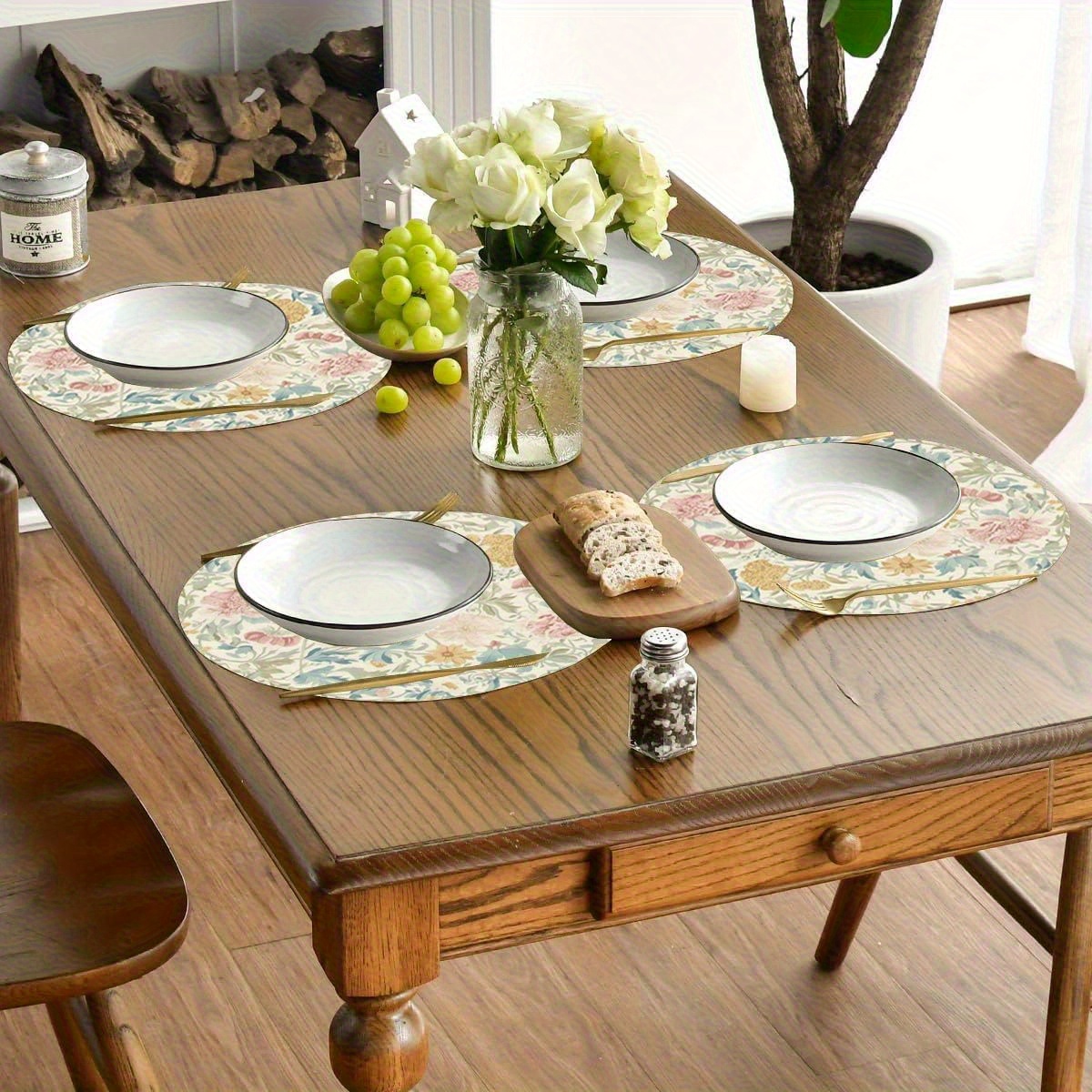 VIKAMA Set 4 Alas Meja Teh Sor - Outdoor Furniture Design ulasan dan harga