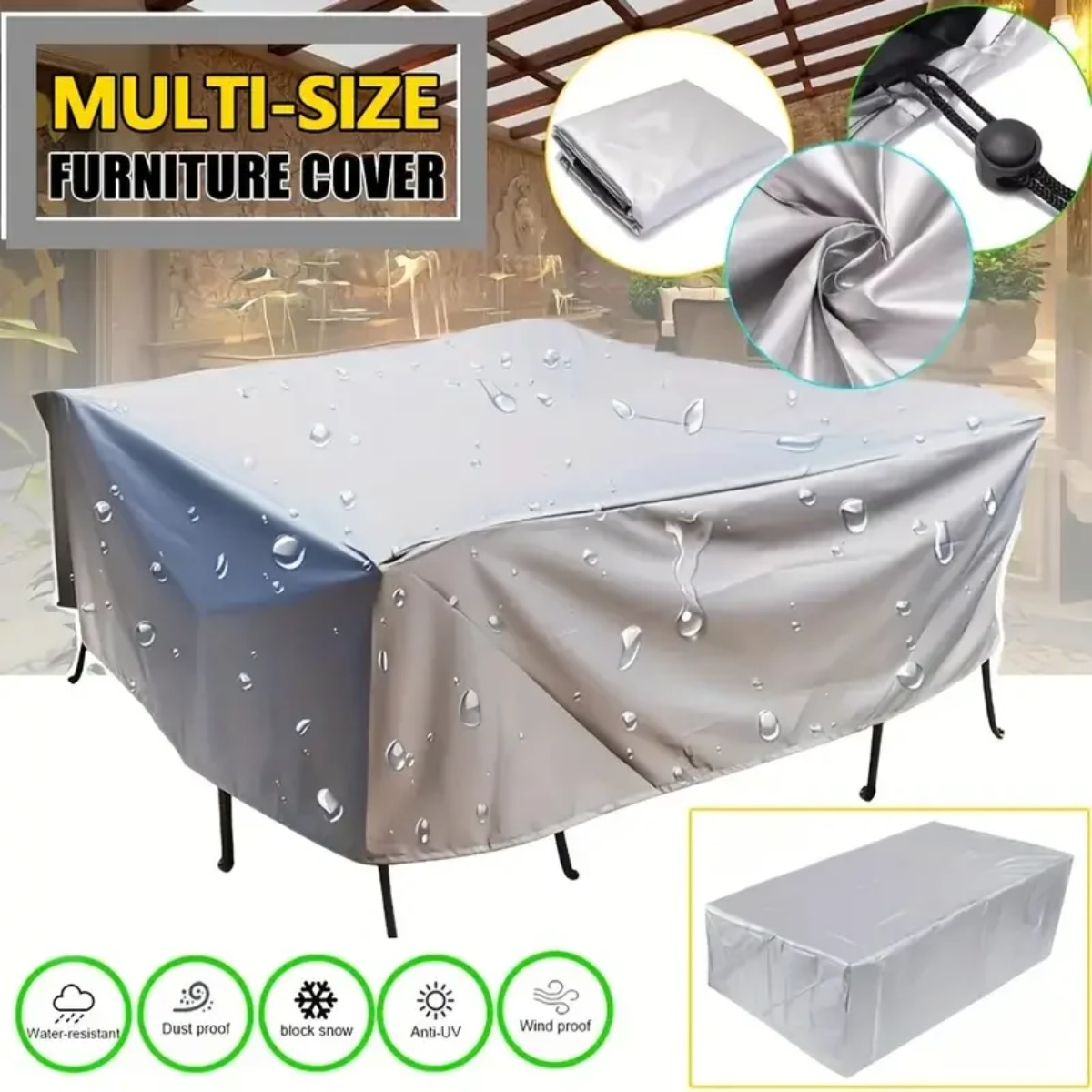240 Ukuran Penutup Furnitur Te - Outdoor Furniture Fabric Waterproof ulasan dan harga