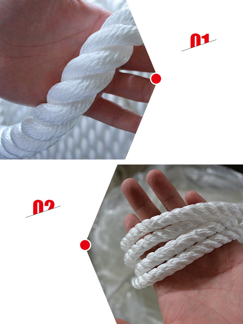 HQ 6-30 MM Putih Murni 100% Ka - Outdoor Furniture Rope ulasan dan harga