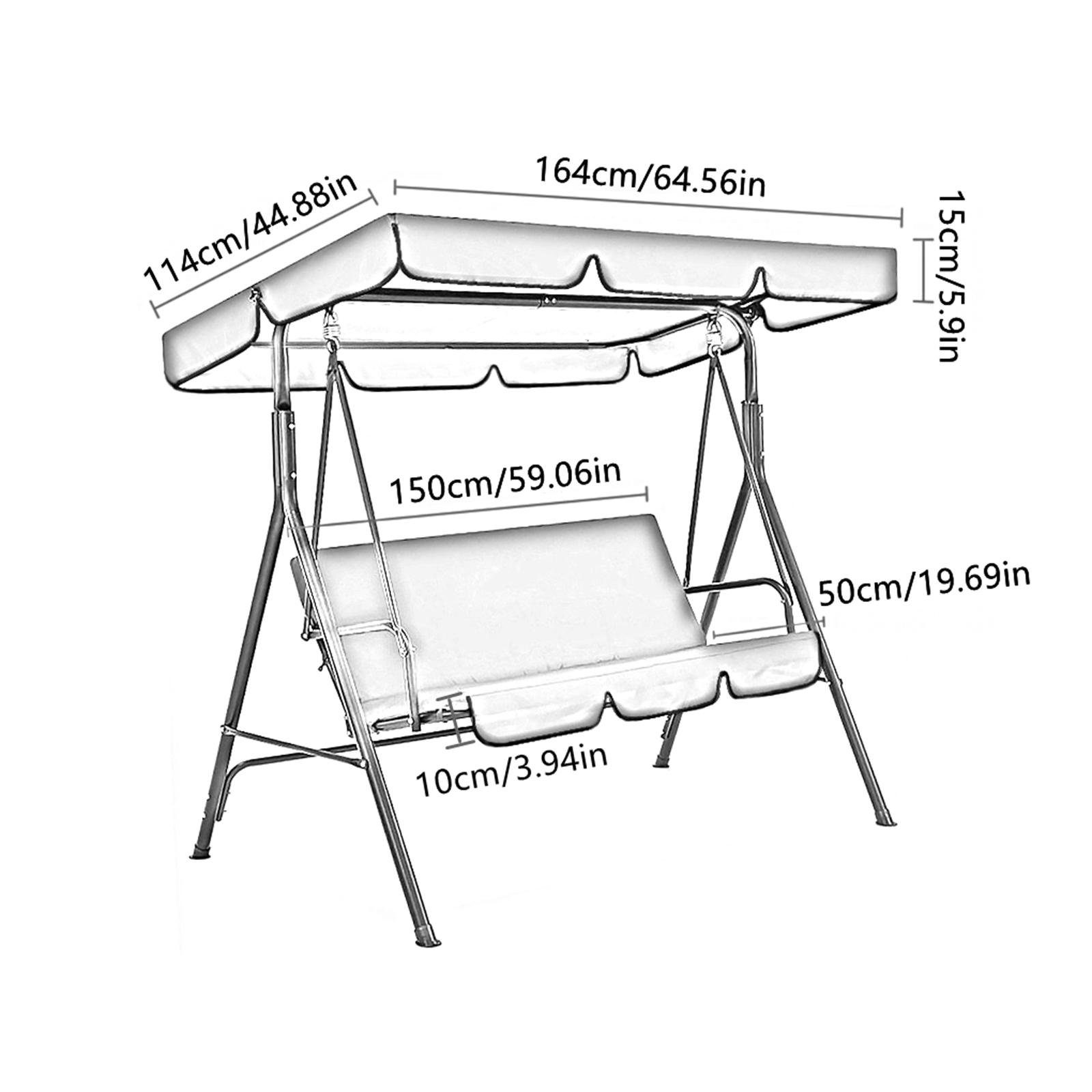 Pengganti Kanopi Ayunan Teras, - Outdoor Furniture Deals ulasan dan harga