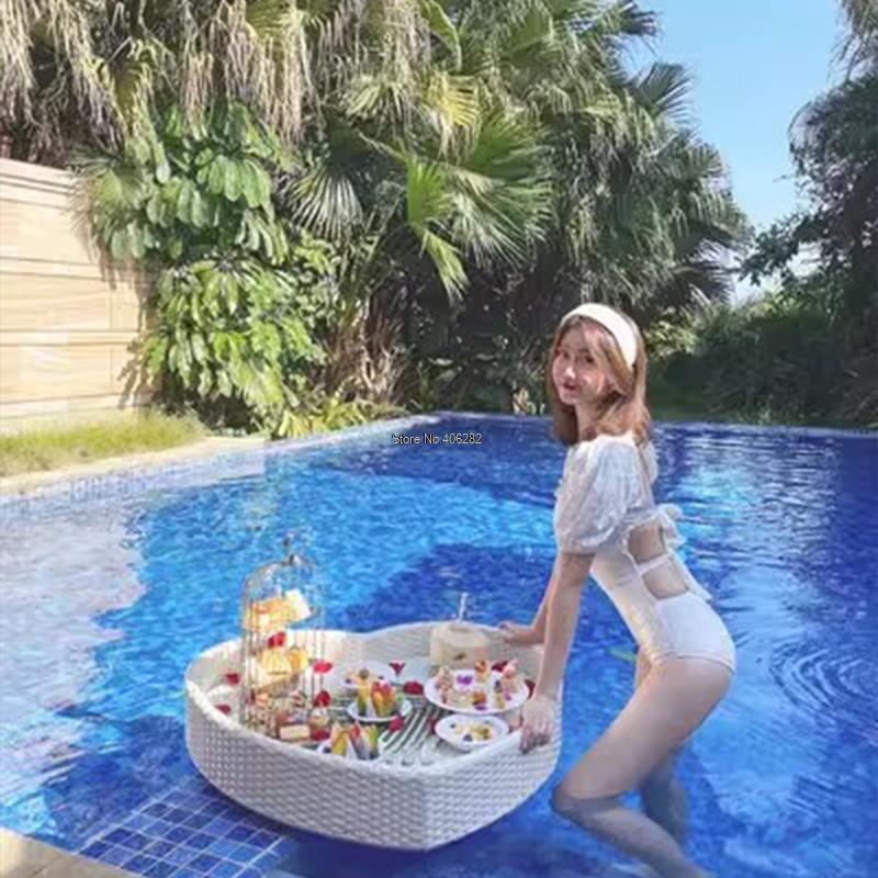 Nampan rotan Bali, keranjang r - Outdoor Furniture In Bali ulasan dan harga