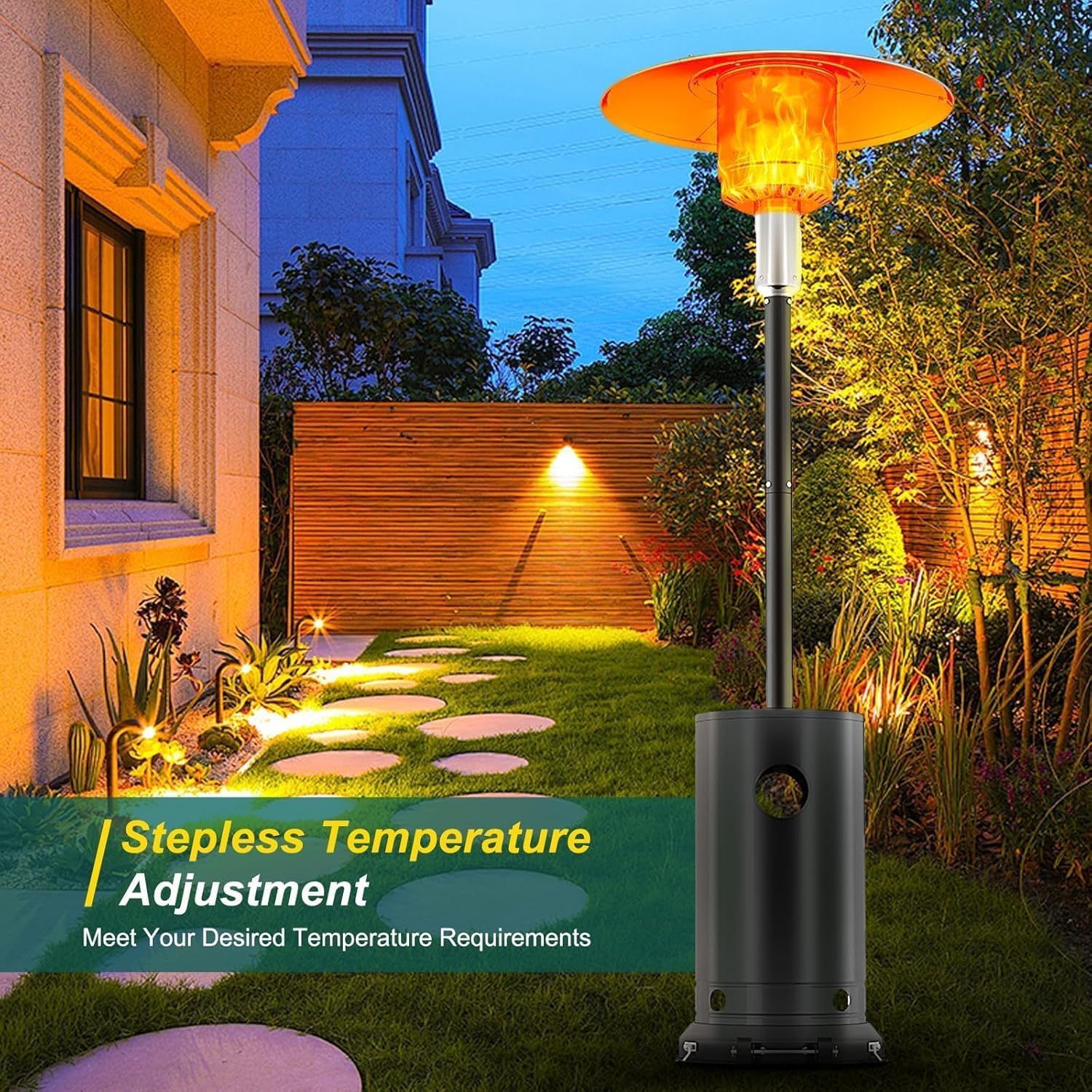 Lampu Pemanas Luar Ruangan 48. - Patio Heater Standing ulasan dan harga