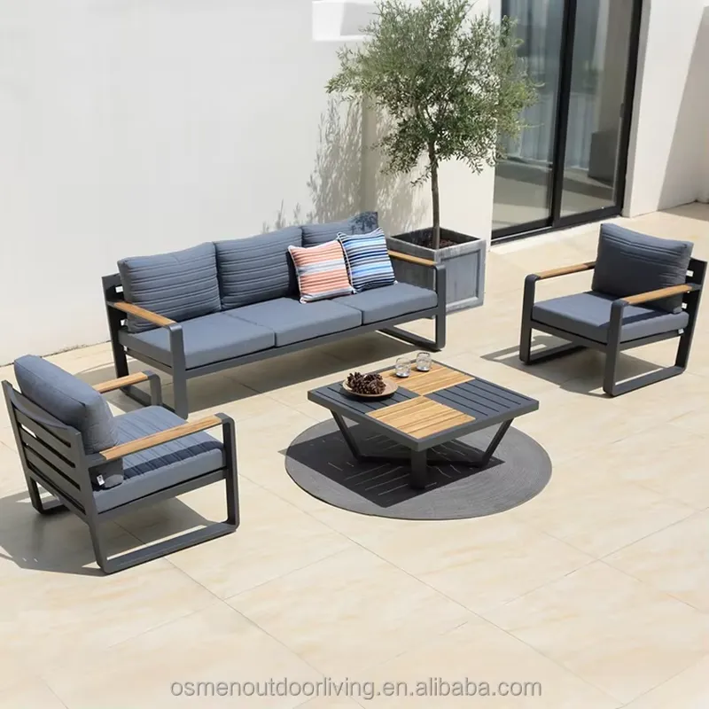 UNTUK SET SOFA ALUMINIUM MODER - Outdoor Furniture Osmen ulasan dan harga