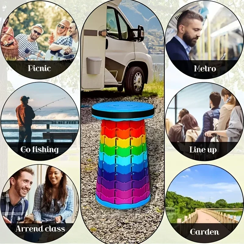 Kursi Lipat Teleskopik Pelangi - Outdoor Furniture Design ulasan dan harga