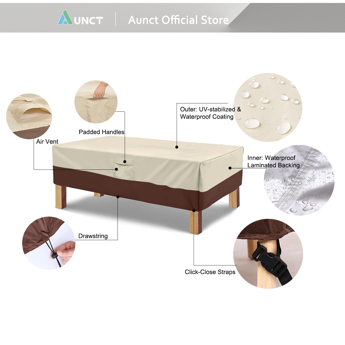 420D Penutup Furnitur Taman Lu - Outdoor Furniture Table And Chairs ulasan dan harga
