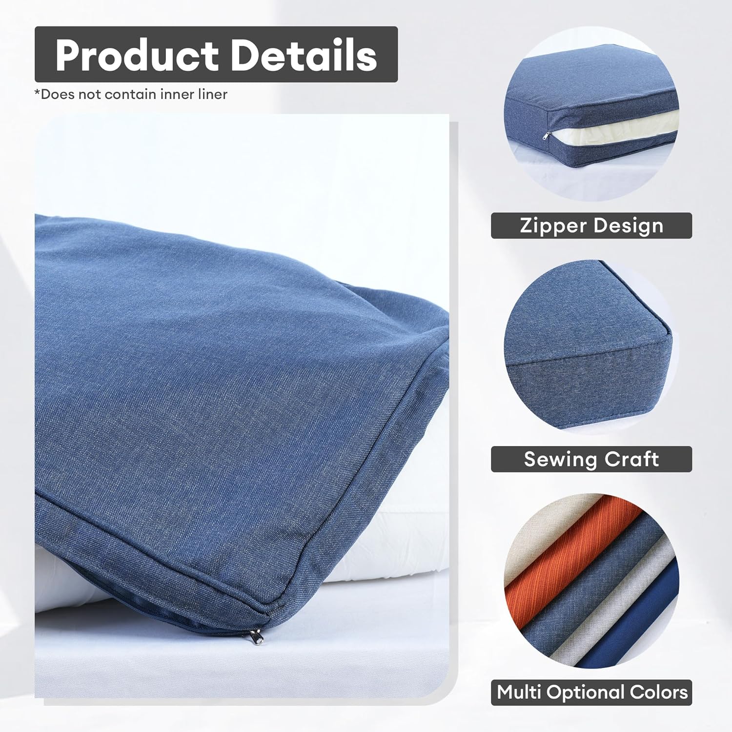 Sarung Bantal Furnitur Teras L - Outdoor Furniture Fabric Waterproof ulasan dan harga