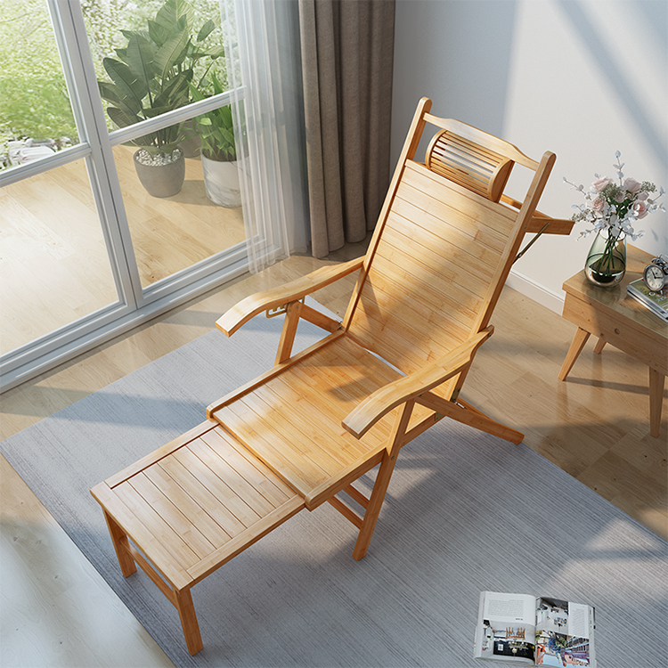 Kursi Santai Lipat Bambu Desai - Outdoor Furniture Design ulasan dan harga