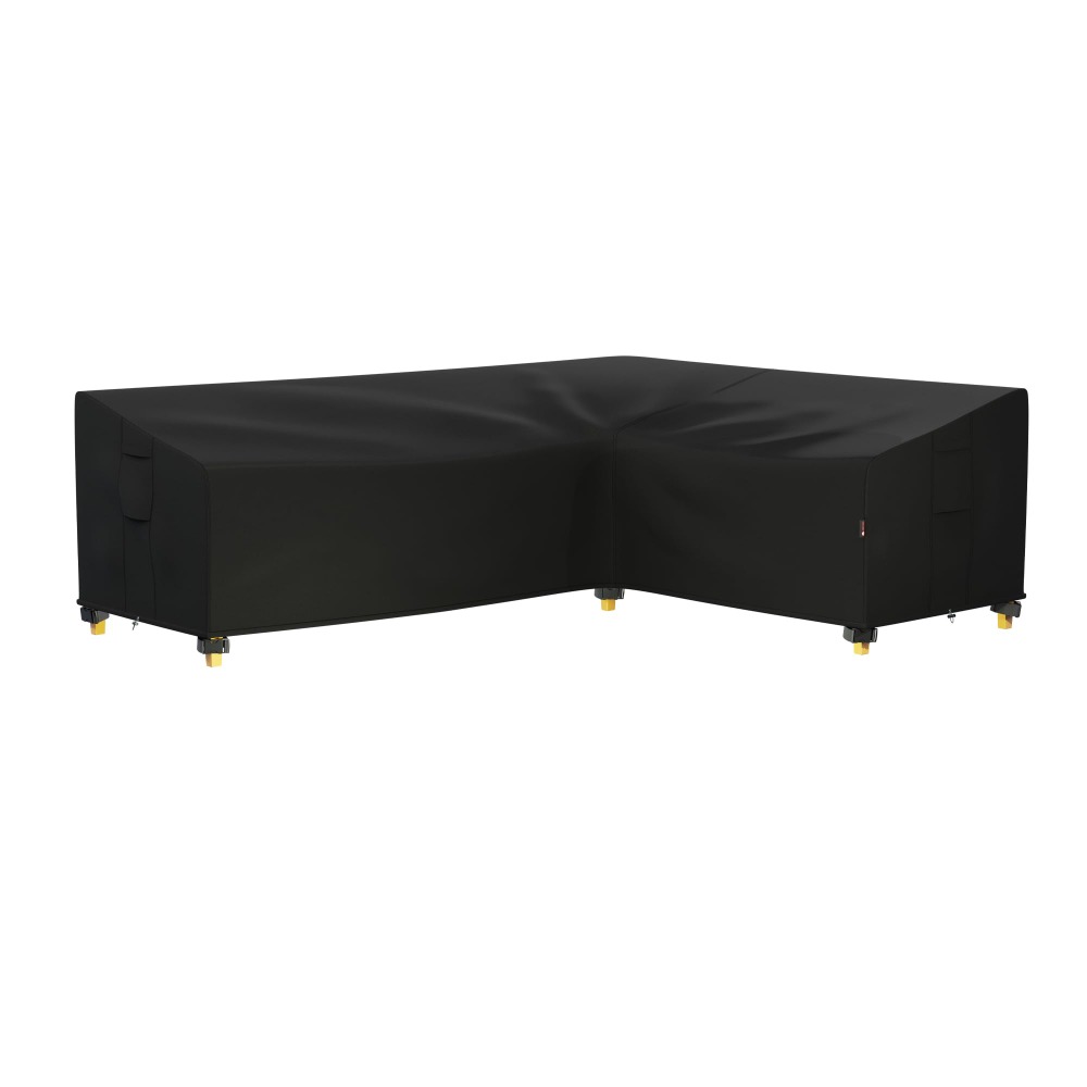 Penutup Sofa Bentuk L 600D Tah - Outdoor Furniture L Shape ulasan dan harga