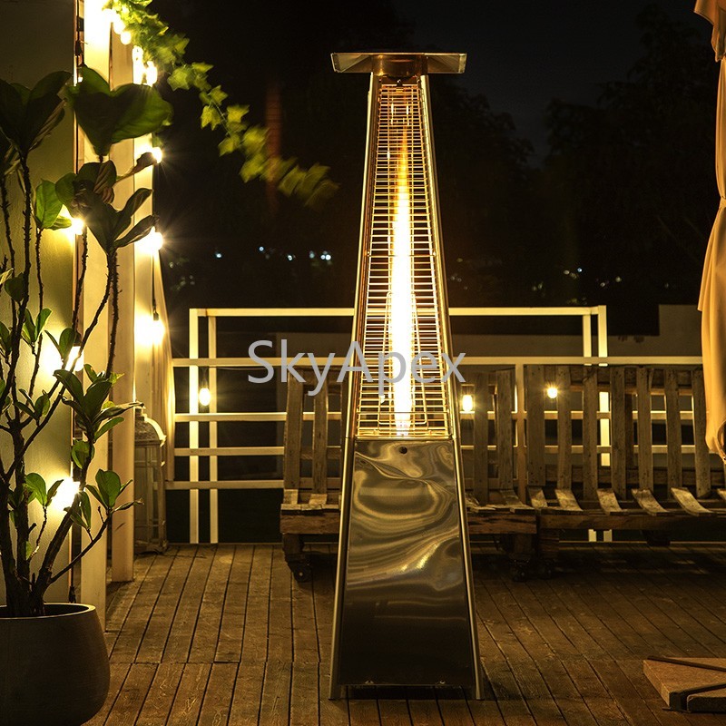 Pemanas Patio Piramida Api Tam - Patio Heater Standing ulasan dan harga