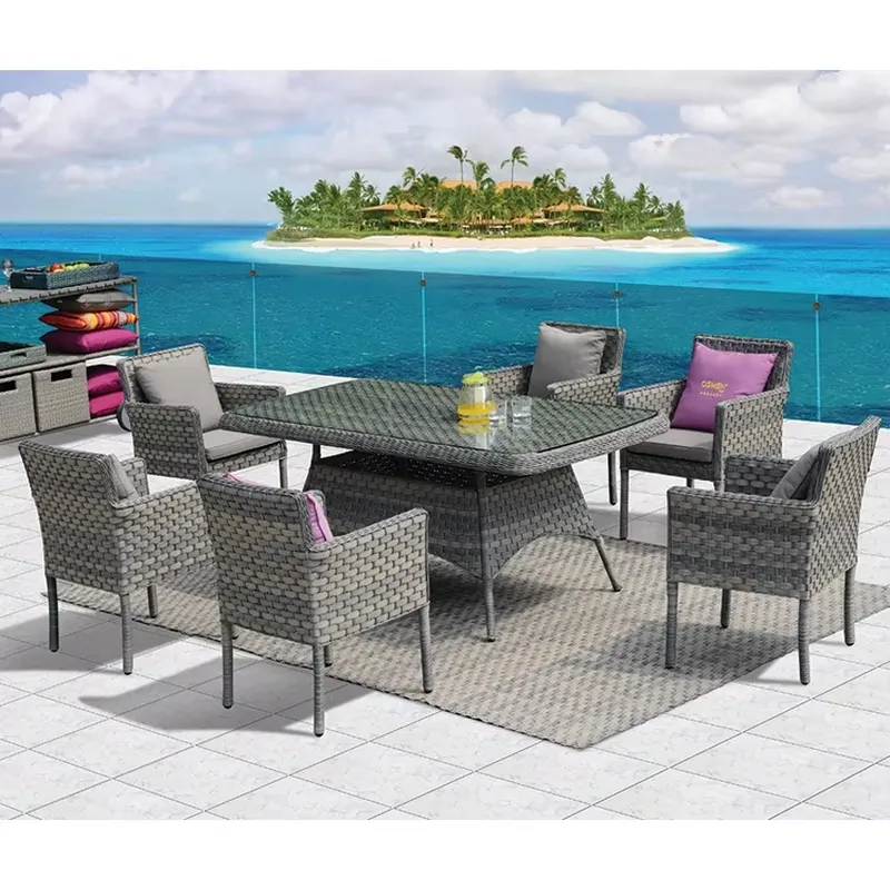 UNTUK OSMEN CITTA 7PCS SET MEJ - Outdoor Furniture Osmen ulasan dan harga